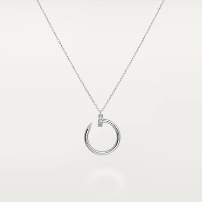 [Bloom]JUSTE NECKLACE SILVER