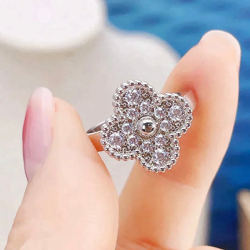 [Bloom]CLOVER DIAMOND RING