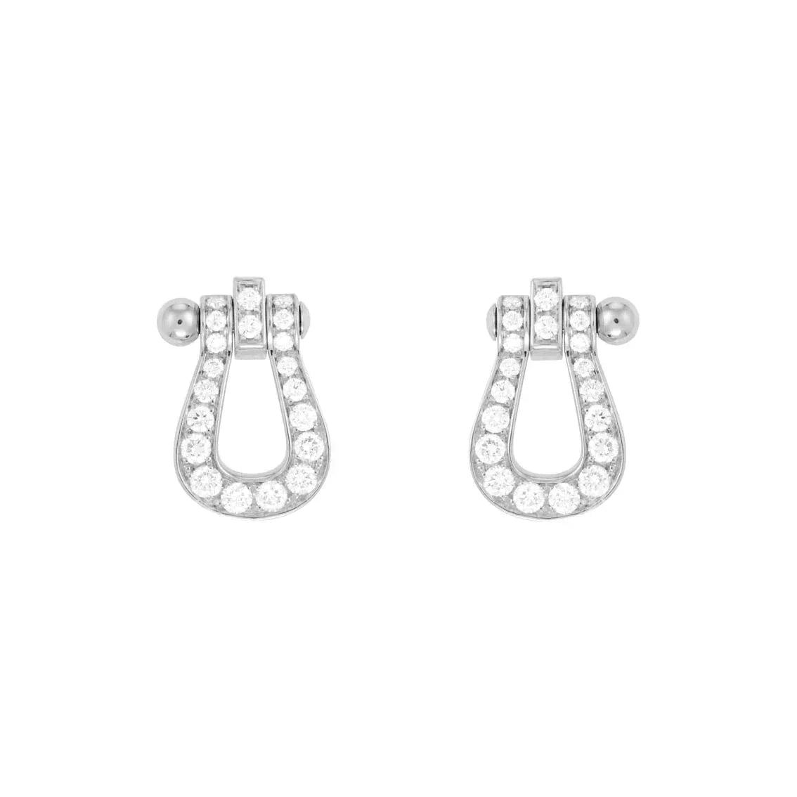 [Bloom]FORCE 10 FULL DIAMOND STUD EARRINGS MINI MODEL