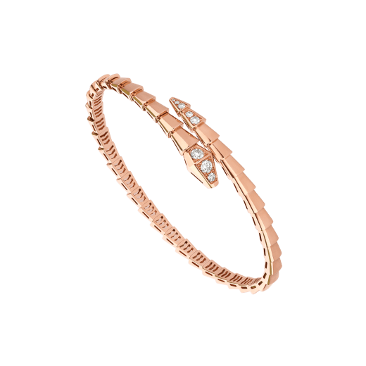 [Bloom]SERPENTI BRACELET DIAMONDS PINK GOLD