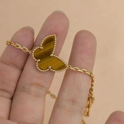 [Bloom]LUCKY SPRING 5 MOTIF GOLD BRACELET