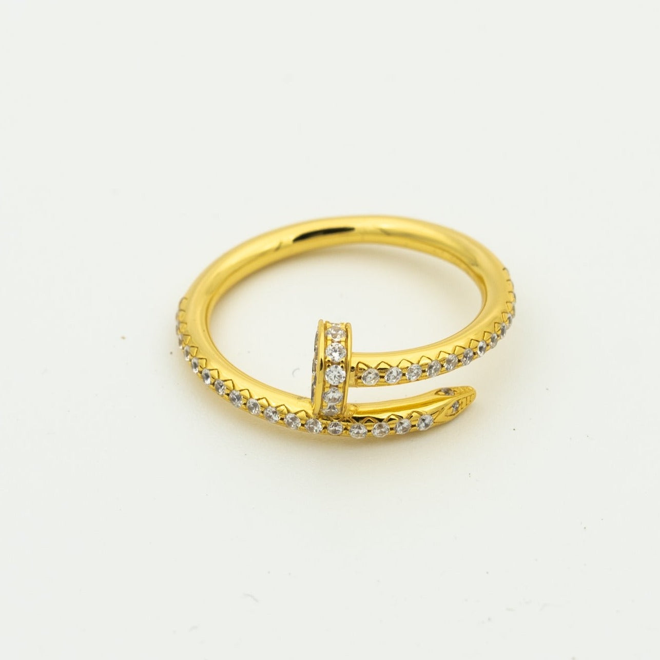 [Bloom]JUSTE RING 1.8MM GOLD DIAMONDS