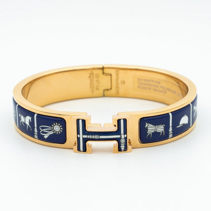 [Bloom]H BRACELET BLUE CERAMIC