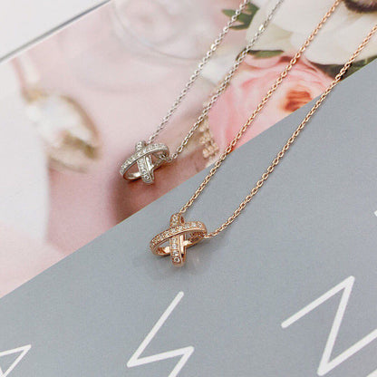 [Bloom]JEUX DE DIAMOND NECKLACE