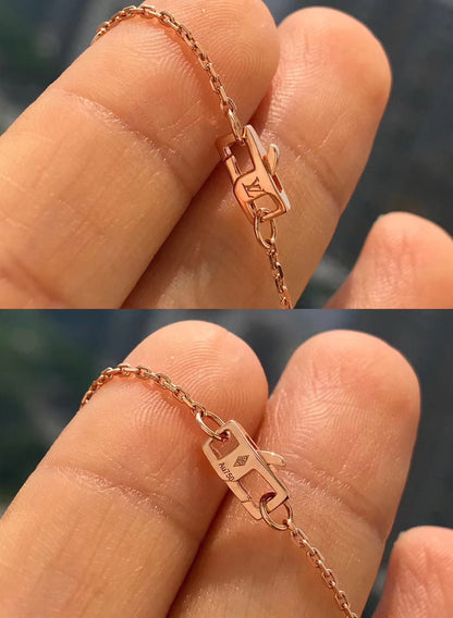 [Bloom]BLOSSOM PENDANT PINK GOLD AND DIAMOND