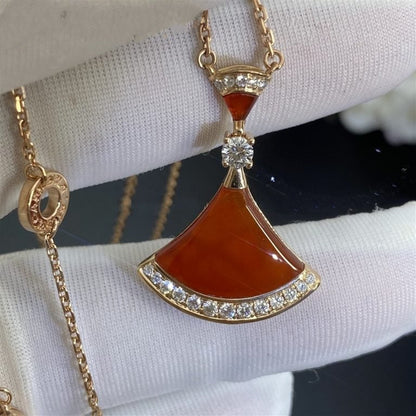 [Bloom]DREAM NECKLACE CARNELIAN DIAMOND