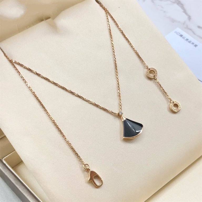 [Bloom]DREAM NECKLACE ONYX 1 DIAMOND