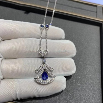 [Bloom]DREAM NECKLACE AGATE DIAMOND SILVER