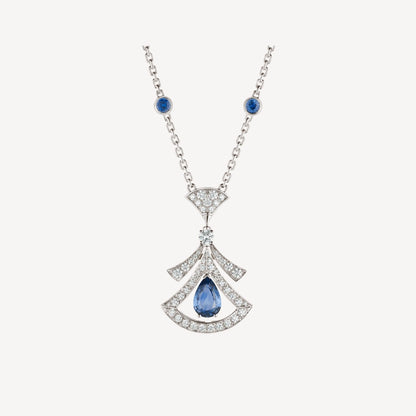 [Bloom]DREAM NECKLACE AGATE DIAMOND SILVER