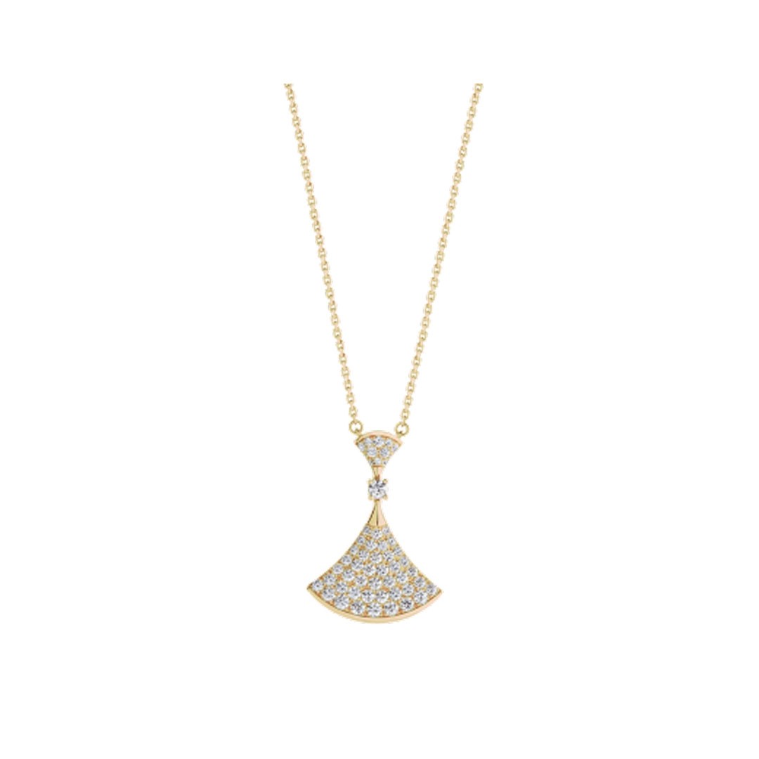 [Bloom]DREAM NECKLACE GOLD FULL DIAMOND