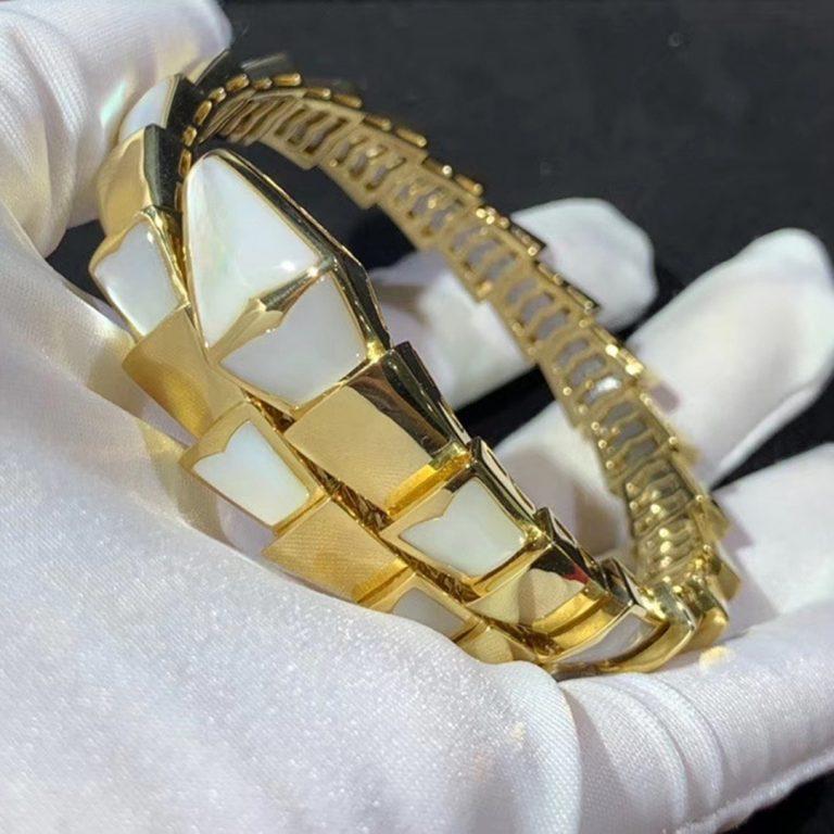 [Bloom]SERPENTI BRACELET MOP GOLD