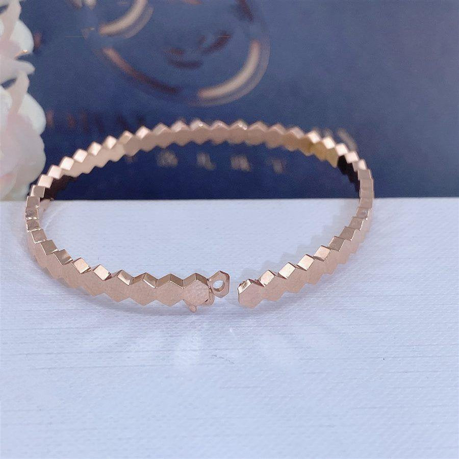 [Bloom]BEE LOVE PINK GOLD BRACELET