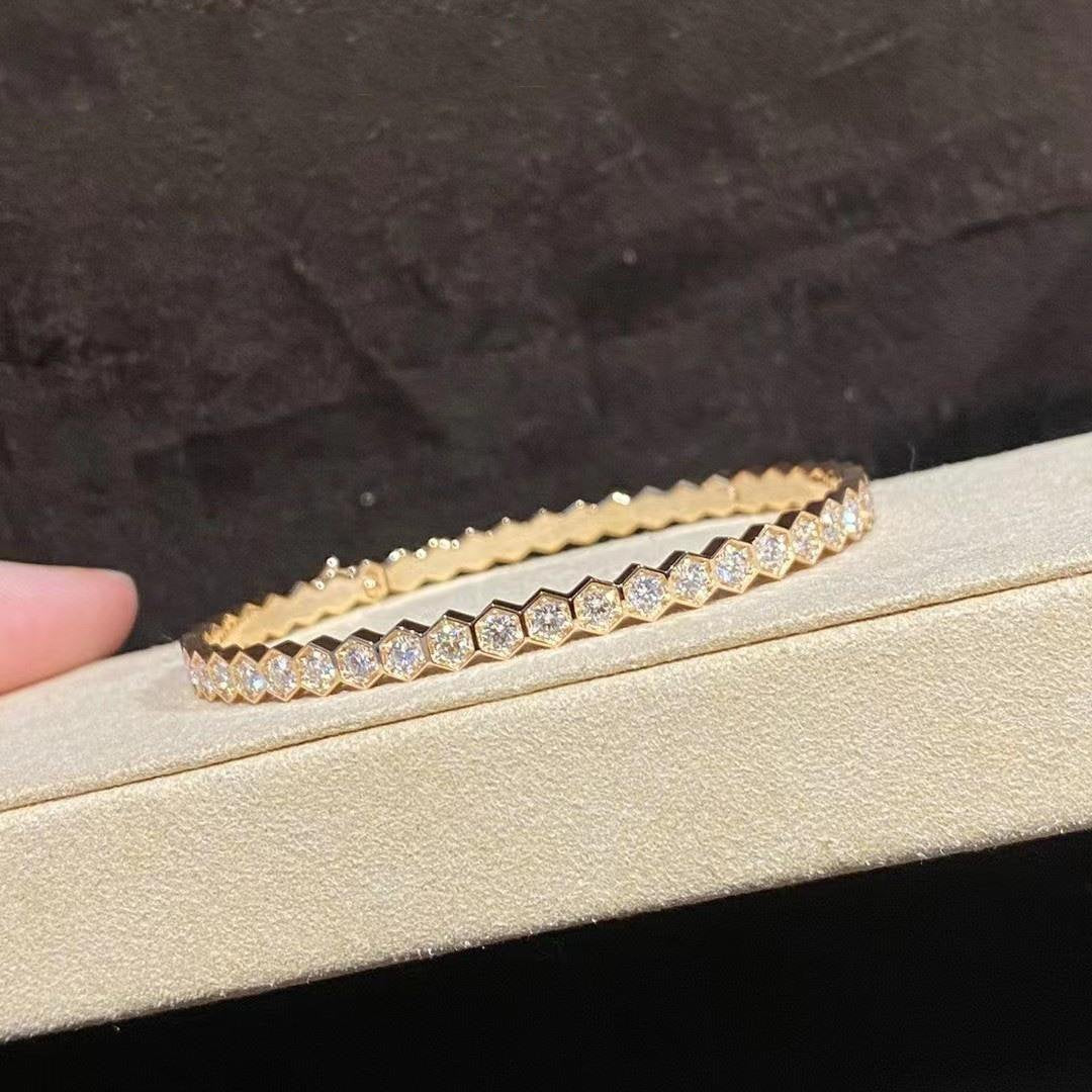 [Bloom]BEE LOVE GOLD BRACELET FULL DIAMOND