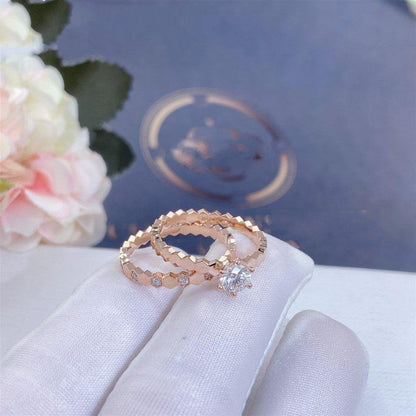 [Bloom]BEE LOVE RING PINK GOLD DIAMOND