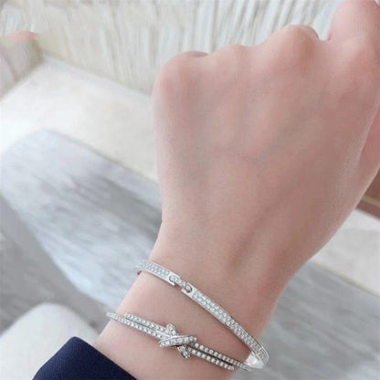 [Bloom]JEUX DE BRACELET DIAMONDS SILVER