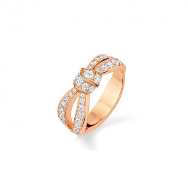 [Bloom]LIENS PINK GOLD DIAMOND RING