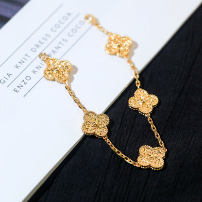 [Bloom]CLOVER 5 MOTIFS BRONZING BRACELET