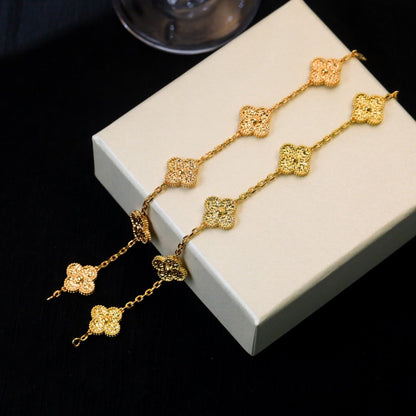 [Bloom]CLOVER 5 MOTIFS BRONZING BRACELET