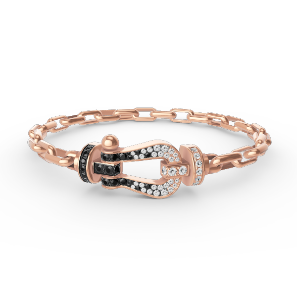 [Bloom]FORCE LARGE HORSESHOE CLASP  METAL BRACELET