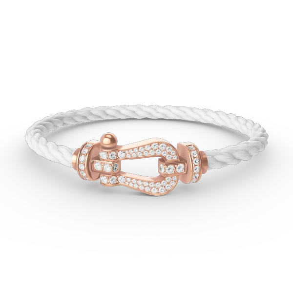 [Bloom]FORCE LARGE HORSESHOE FULL DIAMOND BRACELET ROSE GOLD