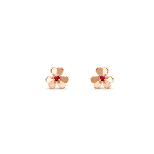 [Bloom]FRIVOLE  FLOWER PINK EARRINGS