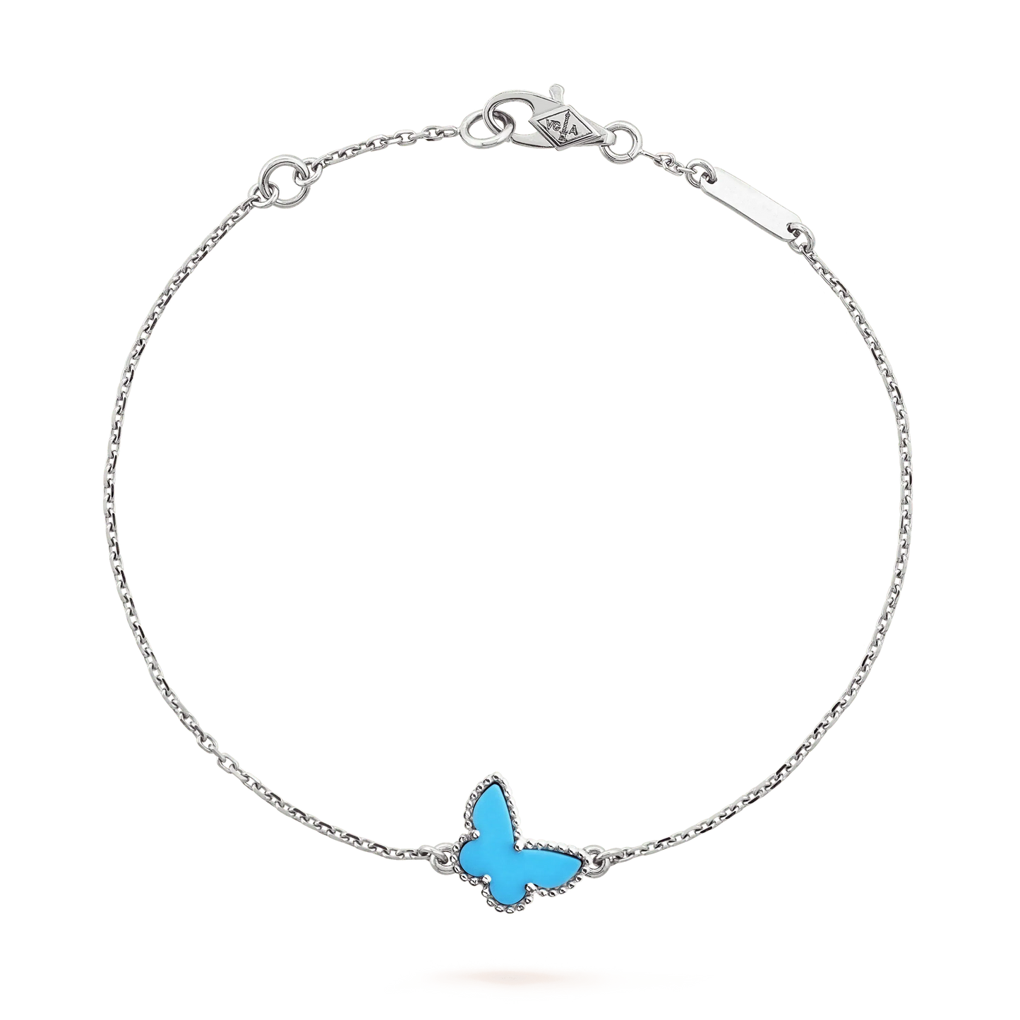 [Bloom]BUTTERFLY TURQUOISE BUTTERFLY BRACELET SILVER