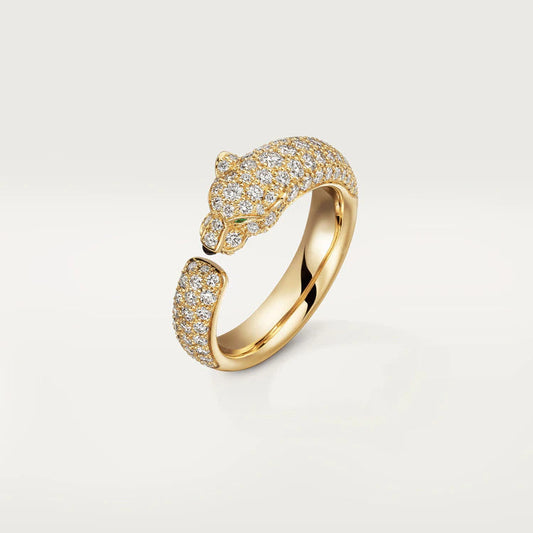 [Bloom]PANTHERE PINK GOLD DIAMOND RING